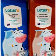 [2024 batch] Lotus's Milk Chocolate Full Cream Milk Susu Coklat (1litre)