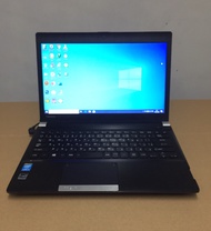 โน๊ตบุ๊คมือสอง Notebook TOSHIBA Core i3(RAM:4GB/HDD:250GB)ขนาด13นิ้ว