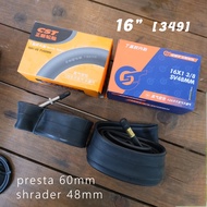 Inner Tube CST 16x1-3/8 [16x1.35] for Brompton And Wheel 16/349