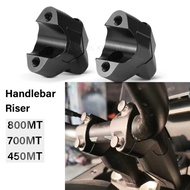 700MT Handlebar Risers Kit For CFMOTO 800MT Accessories 700 450MT Riser Height Adapter