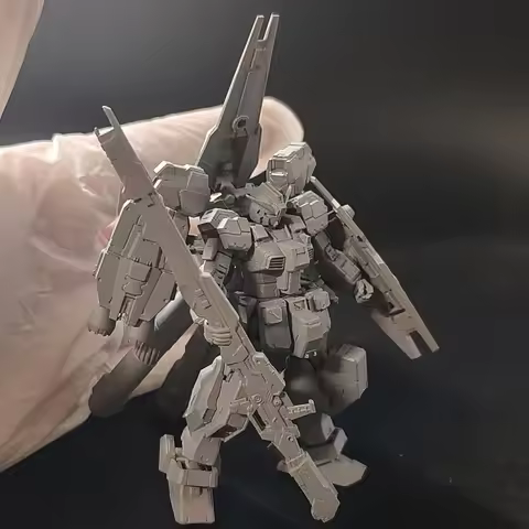 7CM A.O.Z Hazel TR-1 Unpainted Unassembly 3D Print Diy Mini High-precision Robot Model Gk Full Kit