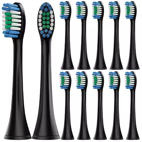 Professional Replacement Brush Heads Compatible with Philips Sonicare Snap-on Electric Toothbrush, T