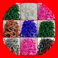 ❤FRC❤(10pcs) Plastik Claps Keychain,7 Color,5cm x 2.5cm