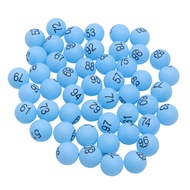 Toyvian 100pcs Numbered Balls 1-100 Lottery Balls Table Tennis Balls Printed Ping Pong Balls with Nu