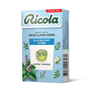全城熱賣 - 利口樂（Ricola）進口冰川薄荷味無糖呵護滋潤便攜小盒裝潤喉糖40g（平行進口）