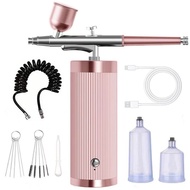 Airbrush gun, electric spray gun, tattoo spray painting, model figure painting, acrylic paint, spray