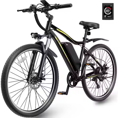 Adult 27.5 E-Bike with 1200W Motor, 28MPH Speed, 50+ Mile Range & 48V 10.4AH Battery，Customized