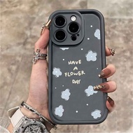 Anti-shock black premium abroad girl Korean style flower hp Casing infinix note 50 pro 5g Smart 8 pr