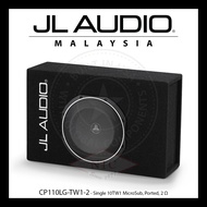 JL Audio MicroSub slot-ported enclosure Subwoofer 2 Ohm - CP110LG-TW1-2