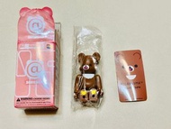 SECRET確認款45代 拉拉熊RILAKKUMA 茶小熊 BE@RBRICK SERIES45 庫柏力克熊S45 BEARBRICK