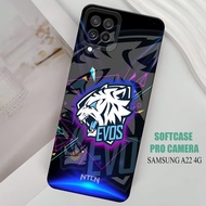 HP Latest SAMSUNG A22 4G Case - SAMSUNG A22 4G - SAMSUNG A22 4G Softcase - Pro Camera Softcase - Cas