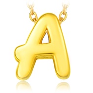 CHOW TAI FOOK 999 Pure Gold Alphabet Charm (A to T)
