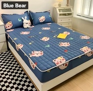 Sprei Waterproof Quilt Import Anti Air Ompol Debu Tungau 180x200x25 Aneka Motif l Seprei Bayi Anak D