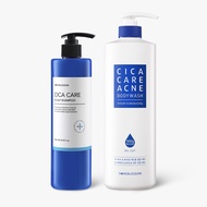 Cica Care Scalp Shampoo 550ml + Cica Care Acne Body Wash 1000g