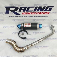 Exhaust RL Red exhaust legend 110/115 ex 5 wave 110/125 ez115 kriss 110/125