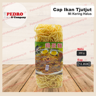 Mie kering cap ikan tjutjut 200 gram - cucut halus mi telor asli TIPIS