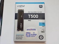 Crucial T500 Pro SSD (1TB) 固態硬碟 (PCIe Gen 4)