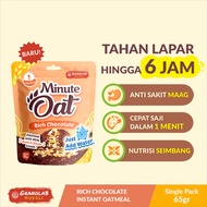 MINUTE OAT Rich Chocolate 65gr - Meal Replacement Instant Oatmeal | Granolab Muesli