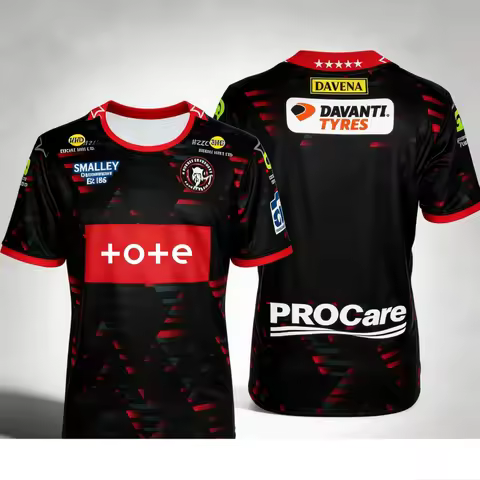 2026 Popular Wigan Warriors Away Jersey for Adults and Children Summer T-shirt Comfortable Breathabl