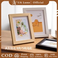 UA Decor | Picture Frame 4R/5R/6R/8R/A4/A3 Minimalist Modern Graduation Frame Display Home Decor