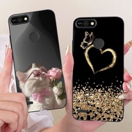 For Tecno Pop 2F B1c Case For Tecno Pop2 F Cover Silicone Cute Cat Luxury Flowers Cool Painted Soft 