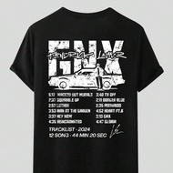 Áo phông chữ ký GNX cổ điển, Áo phông chủ đề album mới, Áo'sơ mi Gildan 5000 có thiết kế danh'sách b