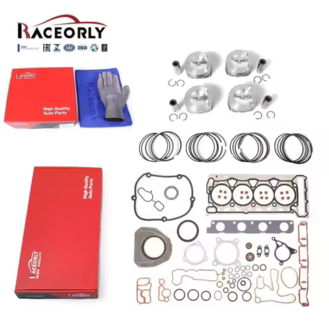 RACEORLY Engine Head Gasket Piston STD PinΦ21mm Set For VW Audi 2.0 CDN CCZ CCT