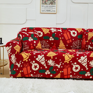{QW Sofa Cover}  Elastic Sofa Covers for Living Room Christmas Anti-dirty All-inclusive Couch Cover 