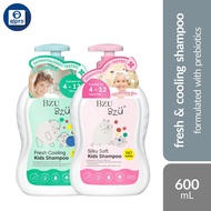 Bzu Bzu Kids Shampoo (Fresh & Cooling/ Silky & Soft) 600 mL | Formulated with Prebiotics & Healthy S