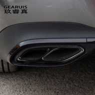 Car Accessories Exhaust Pipe Tail Cover Trim For Mercedes CLA Class C118 W118 2020 Styling decoratio
