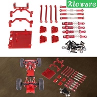 [Kloware] 1/12 RC Upgrades Kit Servo Mount Spare Part Aluminum Alloy Shock Absorber Tie Rod Mount fo