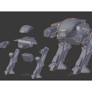 ED 209 3D Printer Model