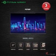 TITAN ARMY 27” 75Hz 1ms Flat Computer Monitor (P27H2F)