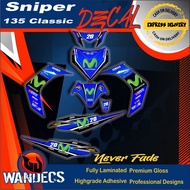 Sniper Classic 135 Motorcycle decals