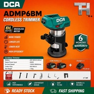 - DCA 20V Max ADMP6BM 20V Cordless Brushless Trimmer Wood Router **