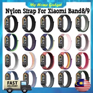 Nylon Strap Breathable Replacement Strap for Xiaomi Band 10 & Xiaomi Band 9 & Xiaomi Band 8