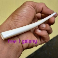 Pipa tulang sapi super 12cm pipa pipa tulang sapi panjang pipa tulang sapi gading