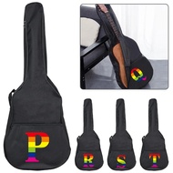 Guitar Bag 31~41 Inch Guitar Case Printing Rainbow Series Classic Acoustic Guitar Cover Backpack Oxf