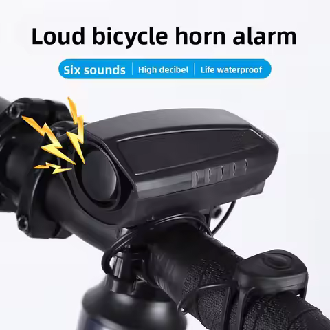 Bicycle Bell, Electric Horn, Mountain Bike Horn, Electric Bell, Cycling Equipment, Electric Horn, Bi