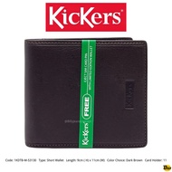 KICKERS Brand Men’s Leather Short Wallet ( 1KDTB-M-53130 )