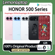Honor 500 Pro Snapdragon 8 Elite Honor 500 Snapdragon 8s Gen 4 6.55" Honor 500 Pro MOLLY 20th Annive