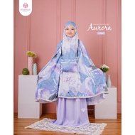 Mukena Mukenah Jumbo Anak ABG Tanggung Terbaru Usia 8 - 12 Tahun Leher Resleting 2in1 KhadijahLabel Bahan Katun Mikro Adem Tidak Nerawang