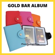 Gold Bar Album / Album Gold Bar / Gold Bar Holder / 26 Slot Card