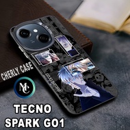 Hologram case TECNO SPARK GO1/CC7 hologram case TECNO SPARK GO1/Casing TECNO SPARK GO1/Softcase