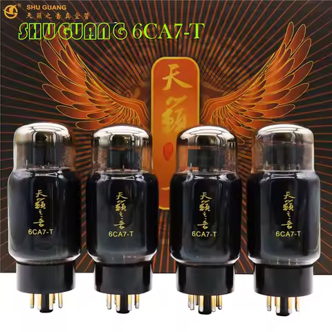 SHUGUANG 6CA7-T 6CA7-Z Vacuum Tube Precis pairing Valve Upgrade EL34 6CA7 KT77 6L6GC 6P3P 5881 6CA7T