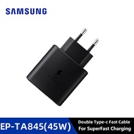 ที่ชาร์จความเร็วสูง45วัตต์ของแท้ Samsung กาแล็คซี่ Usb ชนิด C Pd 45 W EU UK เราสายชาร์จแบบเร็วเครื่อ