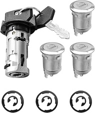 Ignition Switch Lock Cylinder & Door Lock Cylinders with Keys Replace 17250.05 924-908 4720929K US21