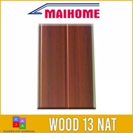 ^ Plafon PVC Motif Kayu Merk Maihome Wood 13 NAT Doff Ukuran 400