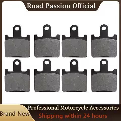 Motorcycle Front Brake Pads For KAWASAKI ZX6R ZX600 Z750R ZR750 Z1000 ZR1000 ZG1400 GTR1400 ZG1400 Z