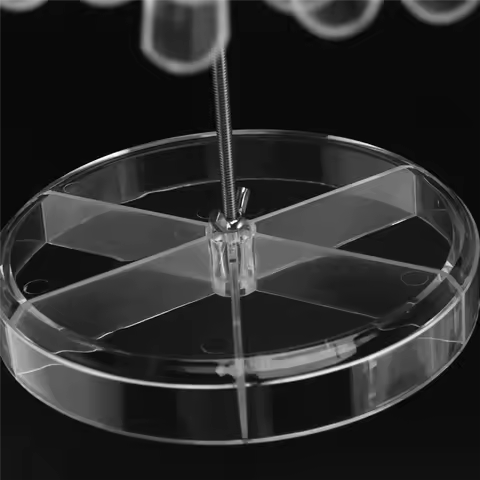 ABIT 240Pcs False Nail Practic Tips Sticks Display Stand Spiral Display Shelf For Uv Gel Nail Polish